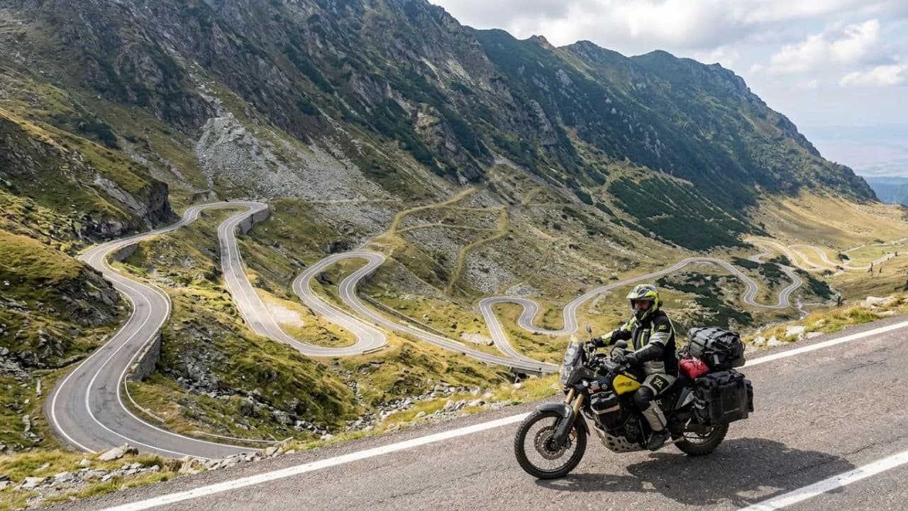 Riding the Transfagarasan by motorcycle - Vengo Viajando guide