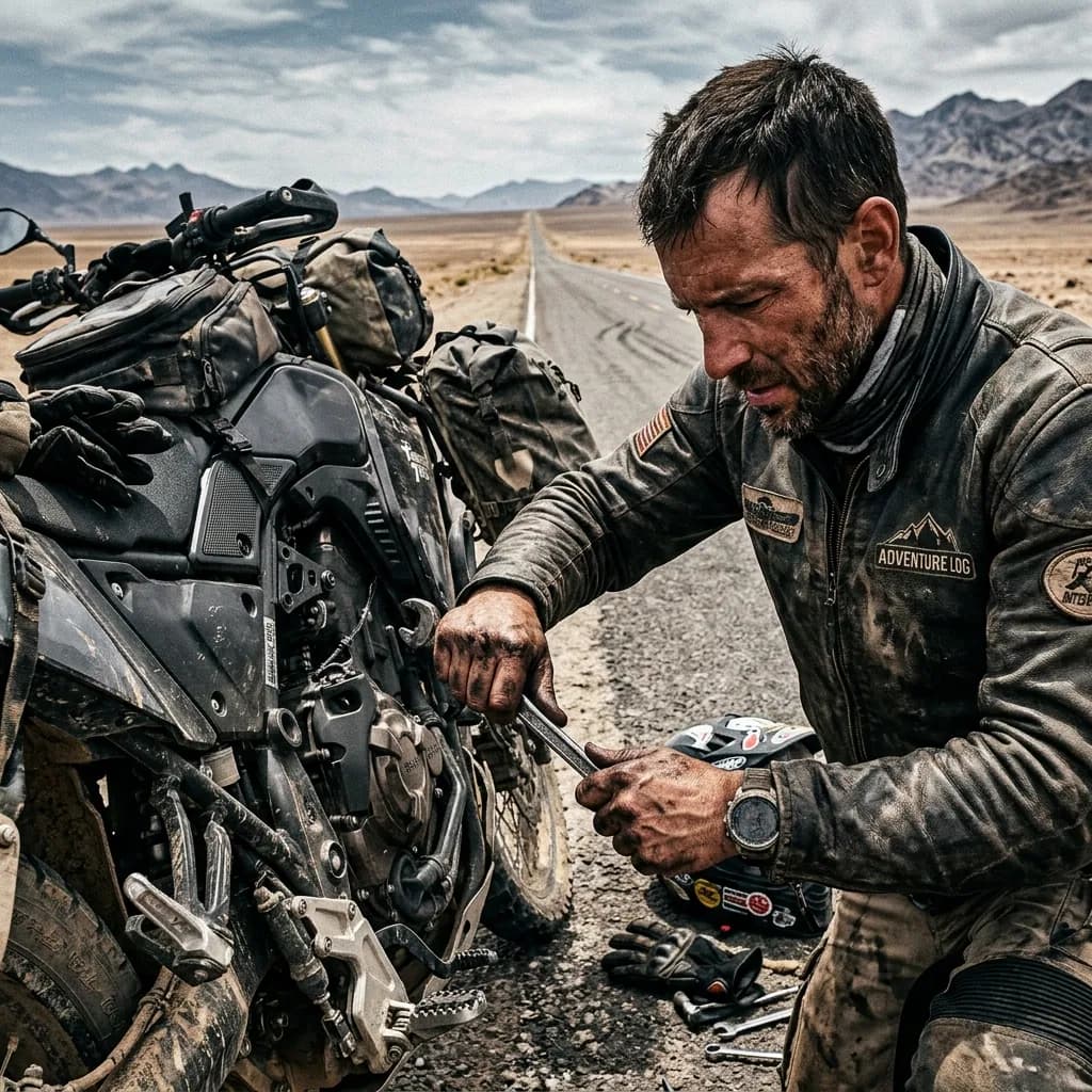Motorcycle Mechanics for Long Trips: The Survival Guide