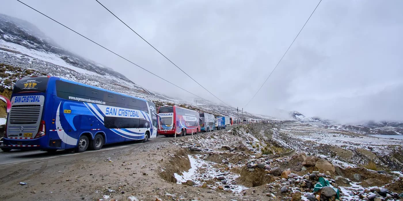Ticlio: the Carretera Central to the roof of the Andes by motorcycle