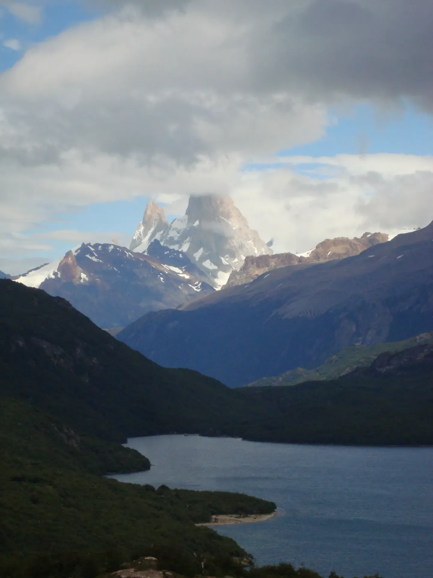 El Chaltén to Lago del Desierto by motorcycle