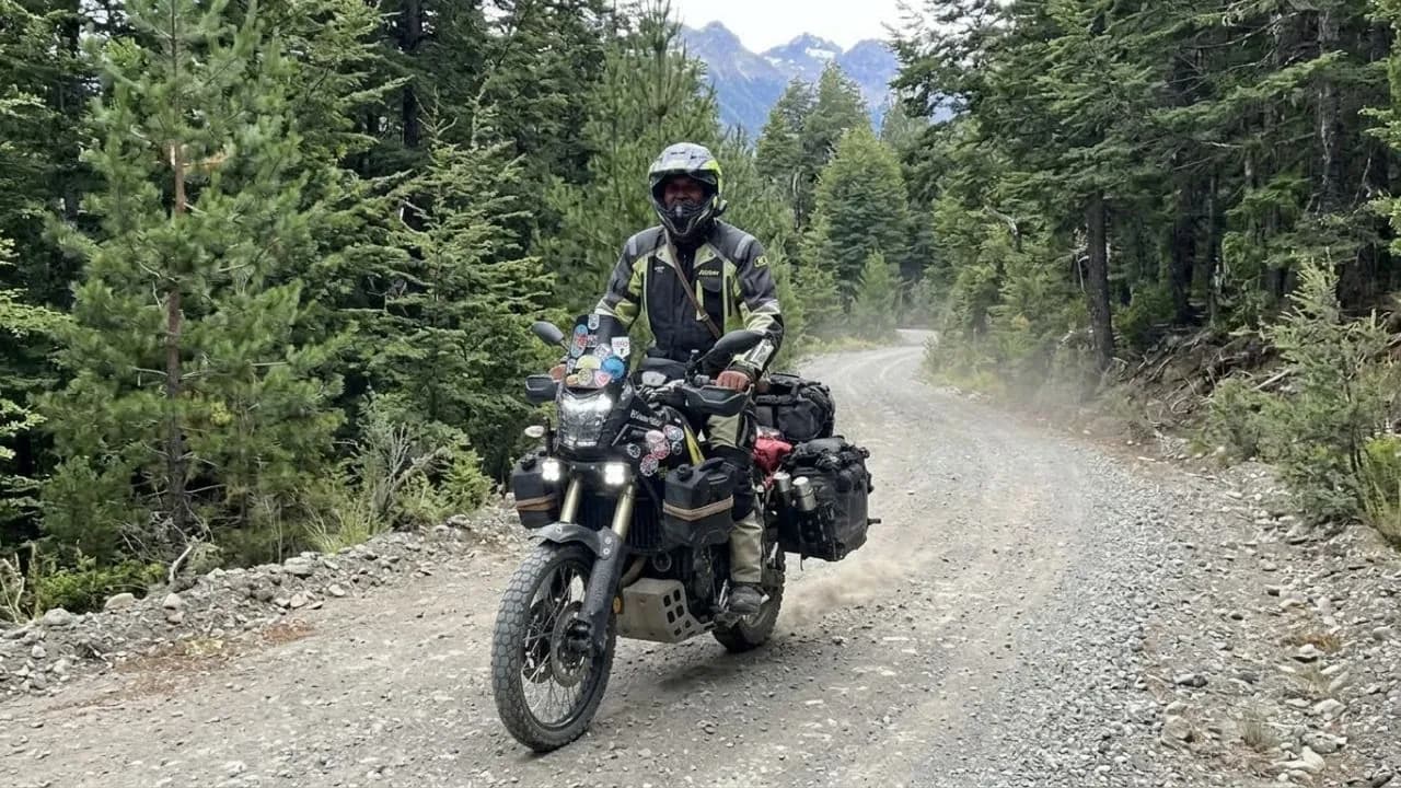 Narrow road on the French side of the Pyrenees