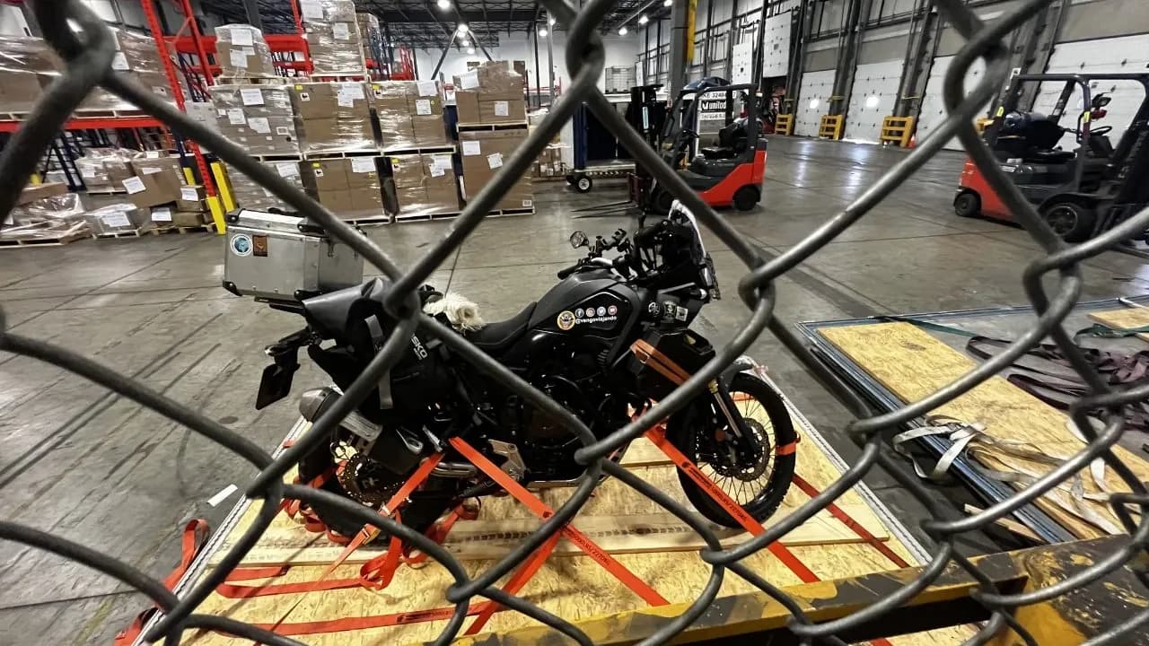 Complete motorcycle transport management around the world
