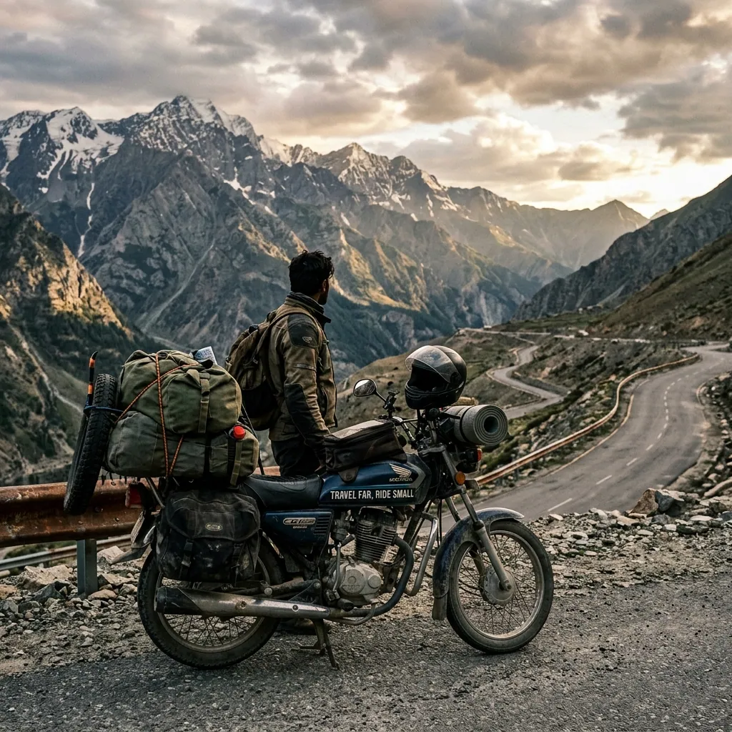 Riding a small-displacement motorcycle long distance: complete guide for big adventures on 125cc