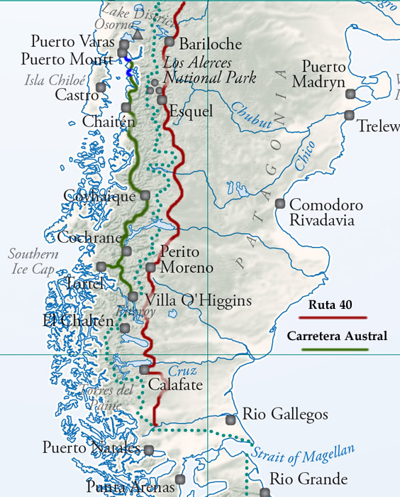 carretera austral en moto